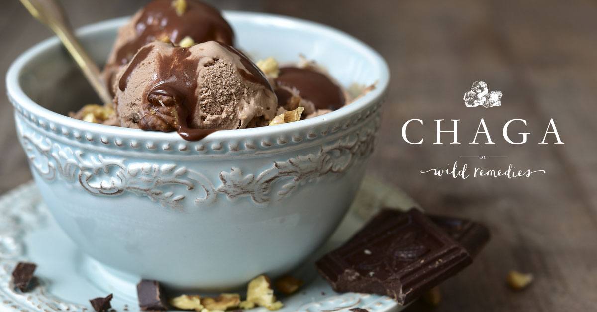 chaga ice cream